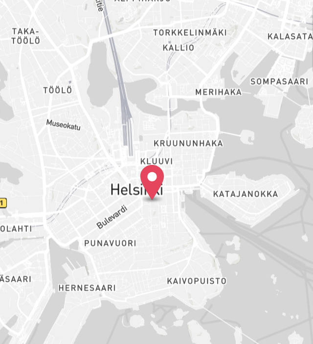 Sijainti kartalla, avautuu Google Mapsissa klikkaamalla Sijainti kartalla