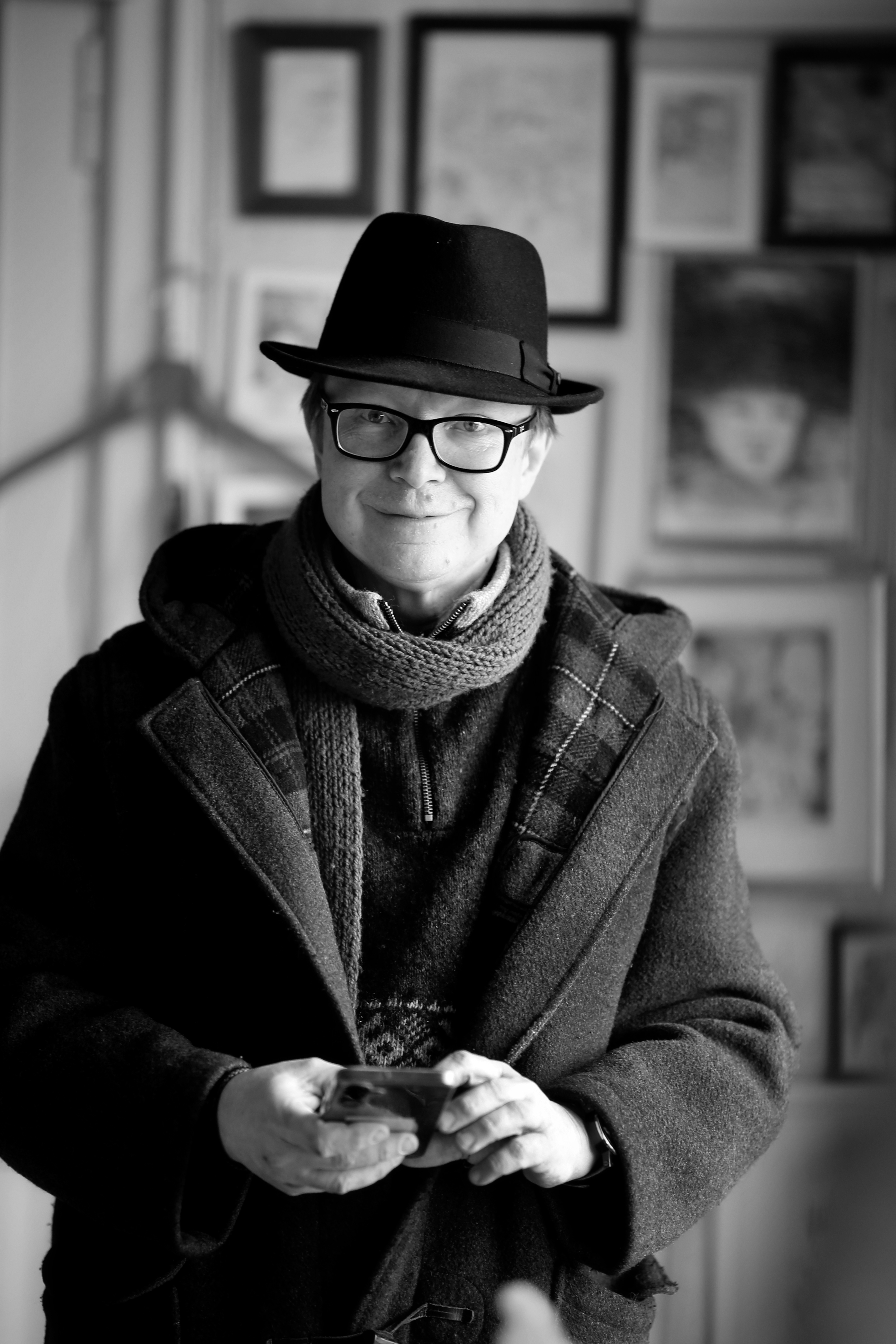 Kuvataiteilija Mika Vesalahti | Kuva: Nina Pauloff