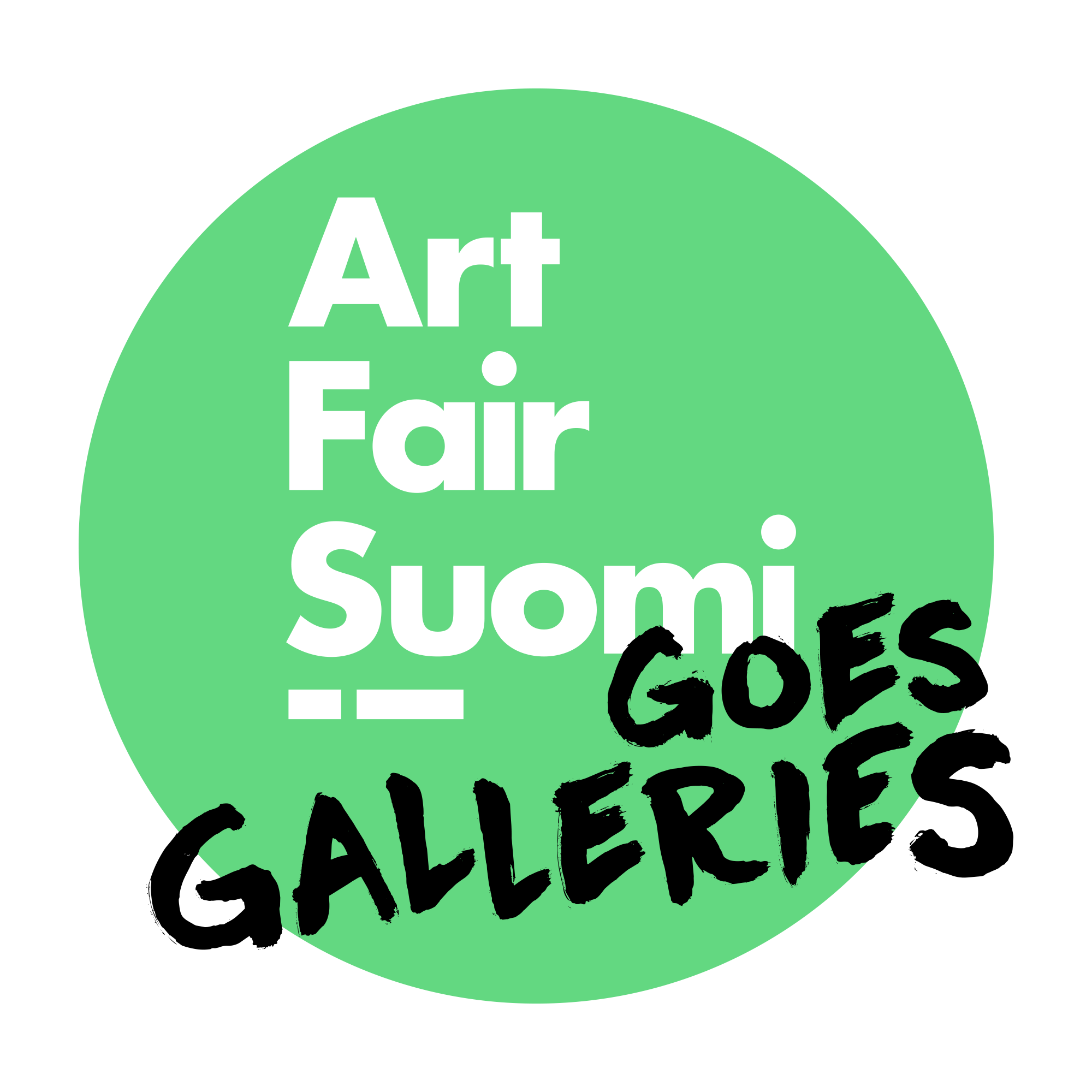 Art Fair Suomi Goes Galleries -logo